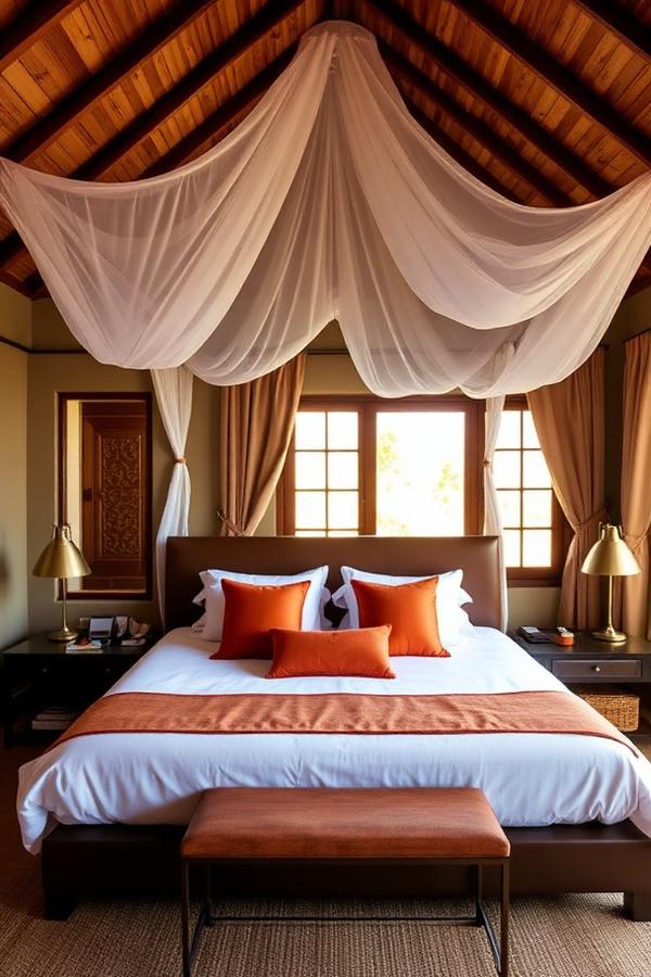 Deluxe Room interior at Africa Royal Villa
