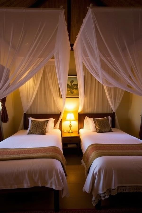 Twin Suite interior at Africa Royal Villa